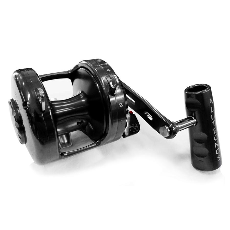 Alutecnos Albacore Gorilla 20V One Speed Reel - Black - Bulluna.com