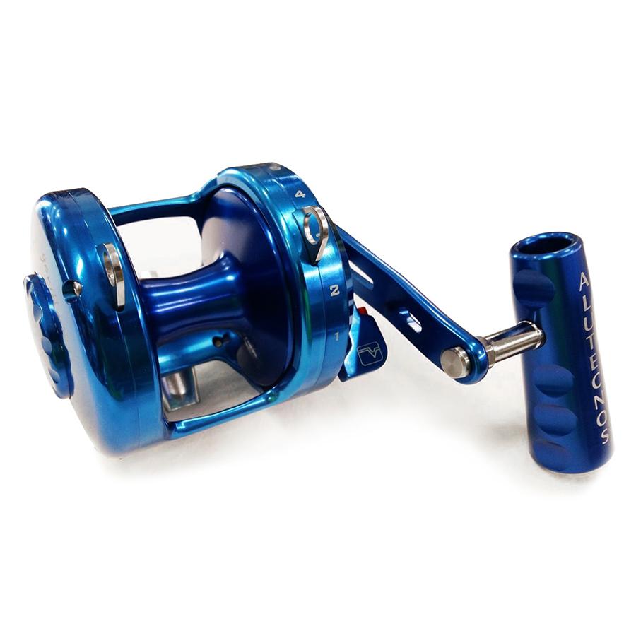 Alutecnos Albacore Gorilla 20V One Speed Reel - Blue - Bulluna.com