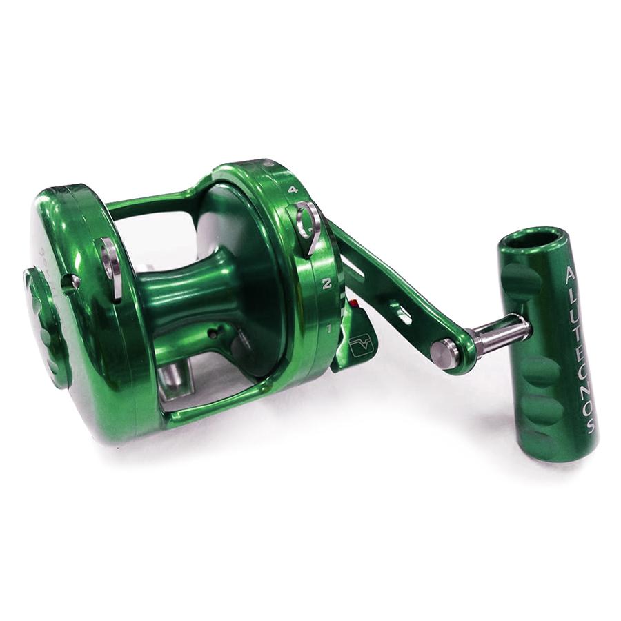 Alutecnos Albacore Gorilla 20V One Speed Reel - Green - Bulluna.com