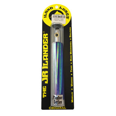 Iland Lures Jr. Ilander Flasher Chrome Head Trolling Lure - 6 3/4 Inches - Bulluna.com