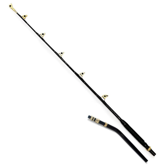 Alutecnos Albacore 80 Pound 2 Piece 7 Feet 2 Inch Big Game Trolling Rod - Curved - Bulluna.com