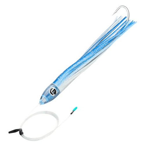 Fathom Offshore Double O' Half-Pint Extra Small Pre-rigged 6 Inch Trolling Lure - 7/0 Stainless Steel Single Hook - Bulluna.com