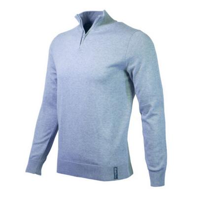 Bluefin USA Grey Skipper Quarter Zip - Bulluna.com