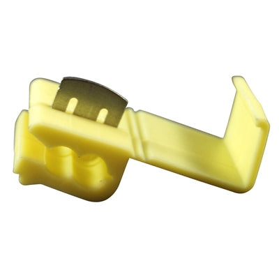 Marpac Vinyl Scotch Locks - 12-10 AWG - Yellow - Package Of 3 - Bulluna.com