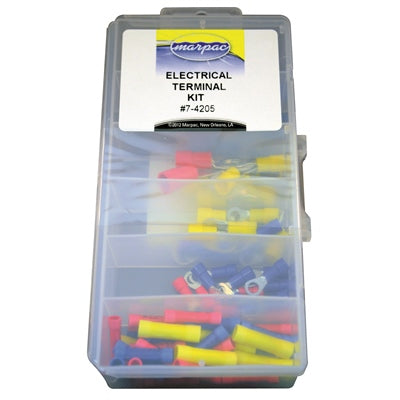 Marpac 81 Piece Vinyl Electrical Terminal Kit - Bulluna.com