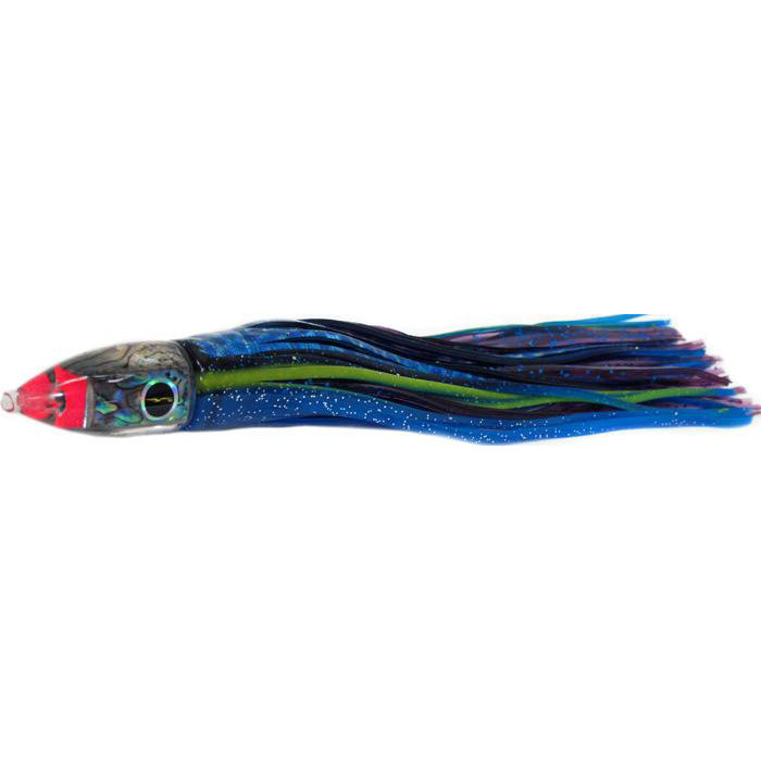 Black Bart Tuna XXX Light Tackle Lure - Black Blue Dot/Purple Foil - Bulluna.com