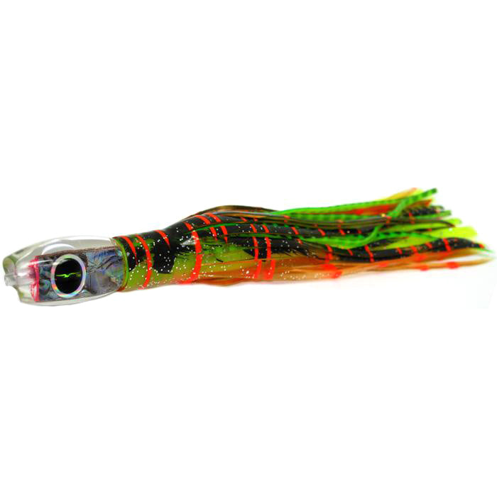 Black Bart Brat Micro Bait Lure - Brown Gold Orange/Green Chartreuse - Bulluna.com