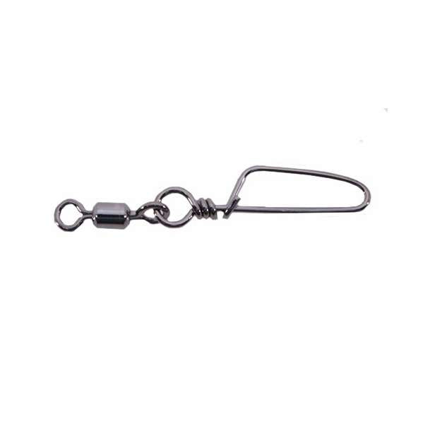 Spro Power 150 Pound Swivel w/Coastlock Snap Black 3pk - Bulluna.com